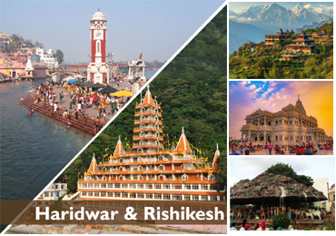 Sp.Delhi, Haridwar, Rishikesh, Mussoorie, Agra and Mathura, 10day 9 Night